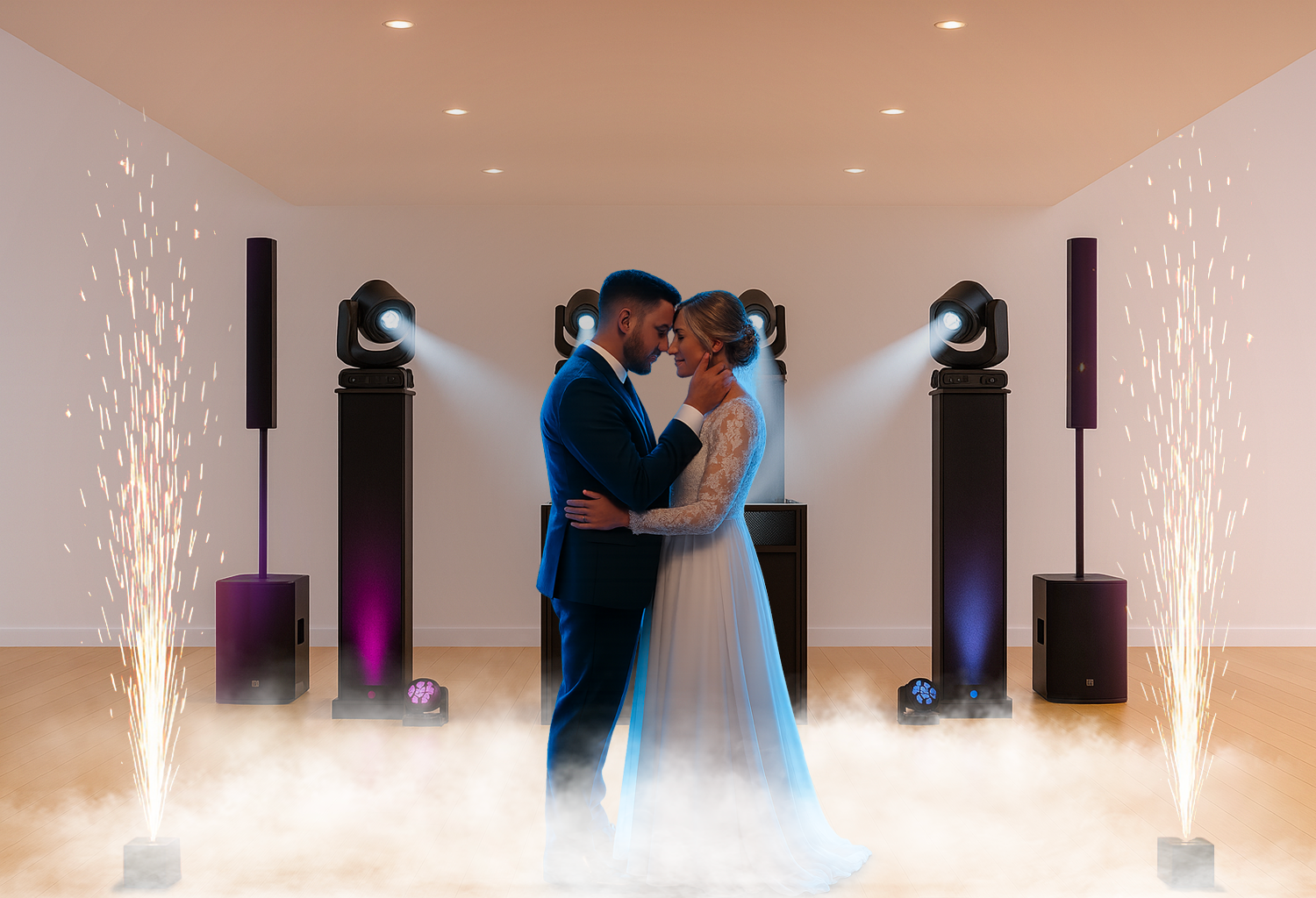 Jets + fumée lourde